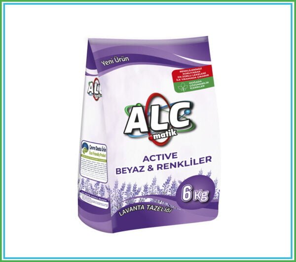 ALC Matik 6 Kg Active Beyaz & Renkliler