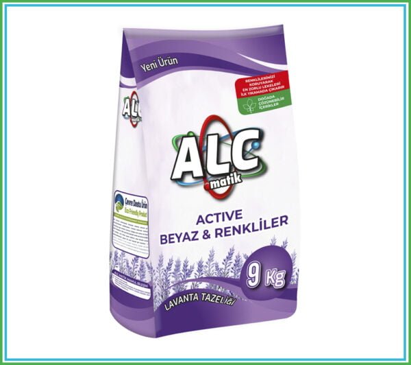 ALC Matik 9 Kg Active Beyaz & Renkliler